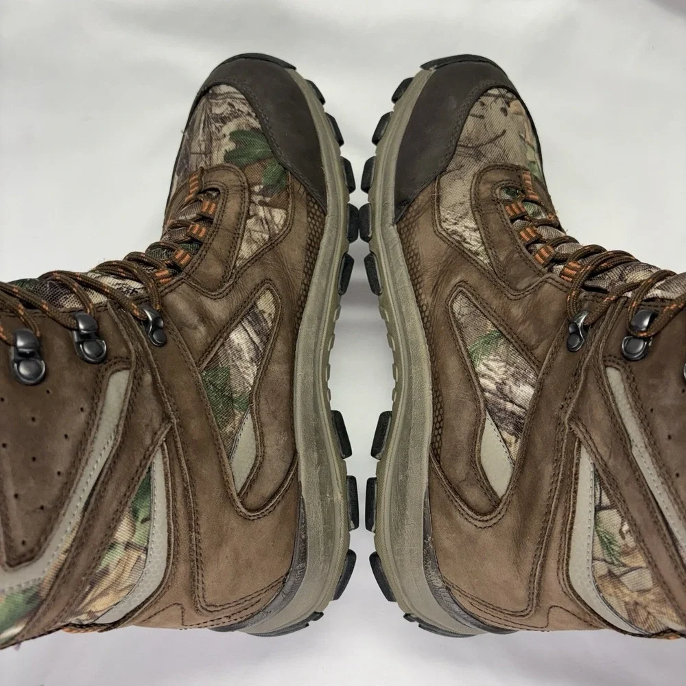 Cabela's Axis Camo Hunting Boots Sz 10.5 D 490g Waterproof TrueTimber Bone Dry